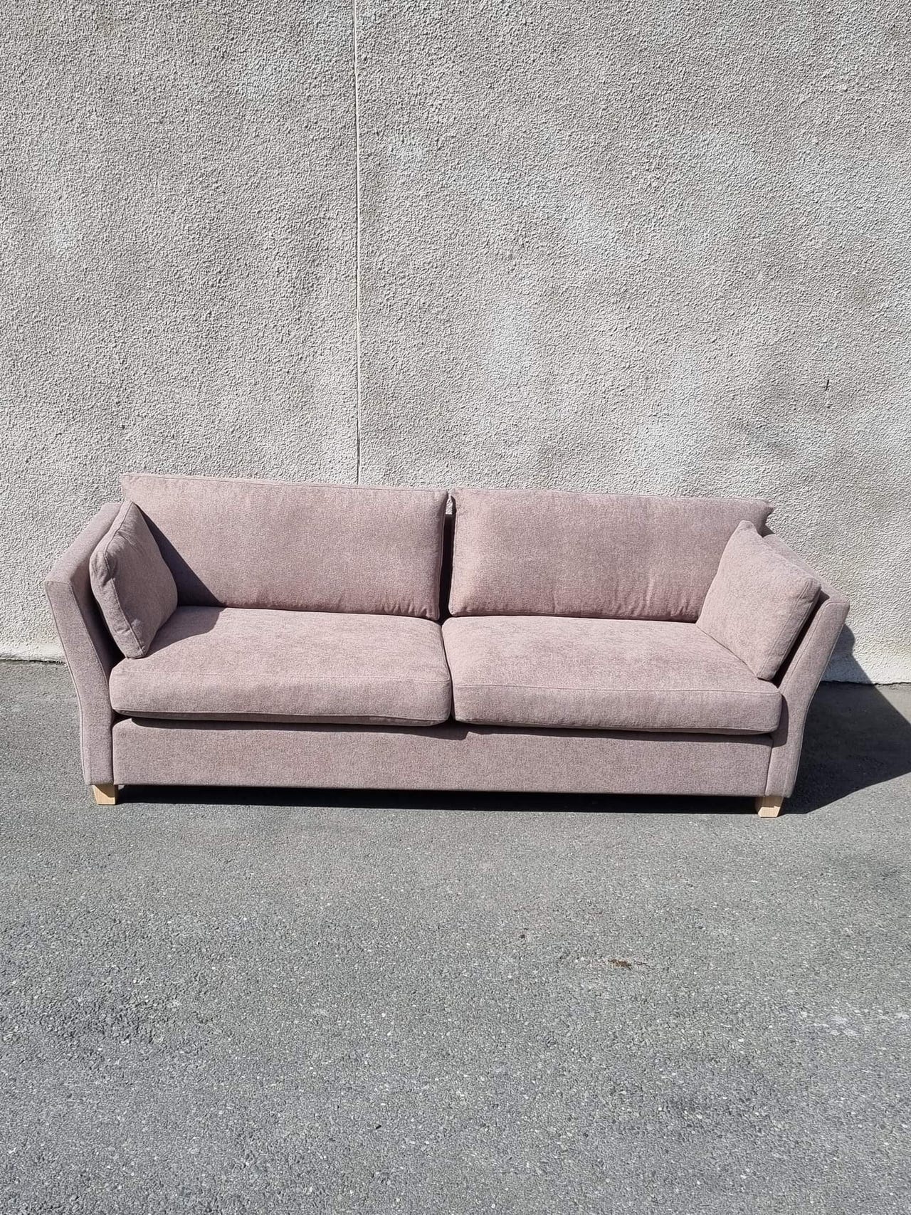 KUPP! NY BRUN/GRÅ BALDER 3seter sofa SELGES BILLIG! FINN