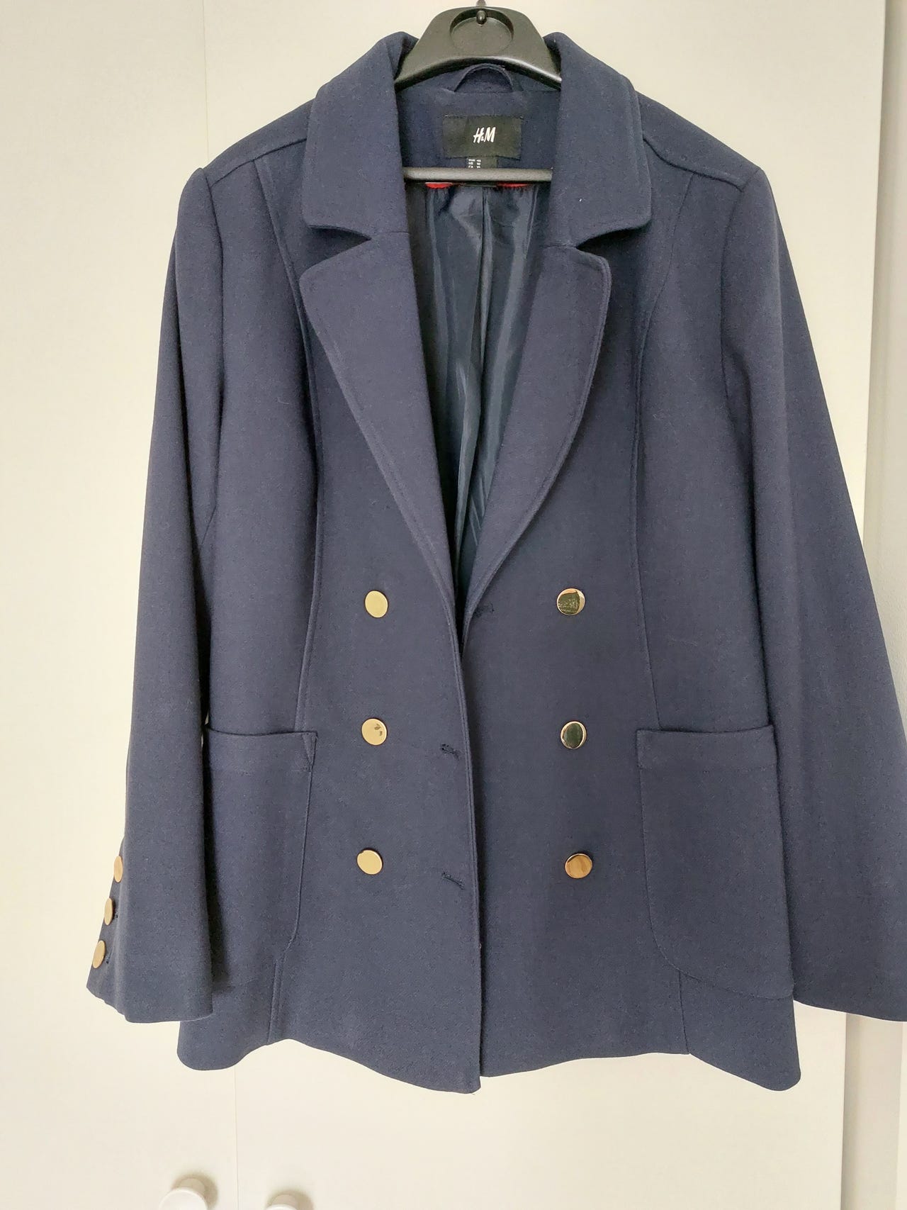 Double breasted blazer/ jakke i god kvalitet fra H&M 40 - Main Image