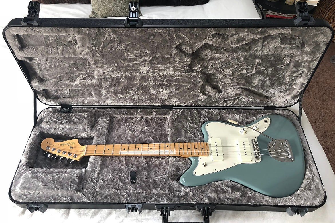 fender jazzmaster sonic grey