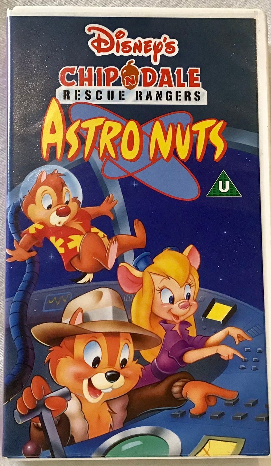 Chip & Dale Rescue Rangers Astro nuts VHS FINN