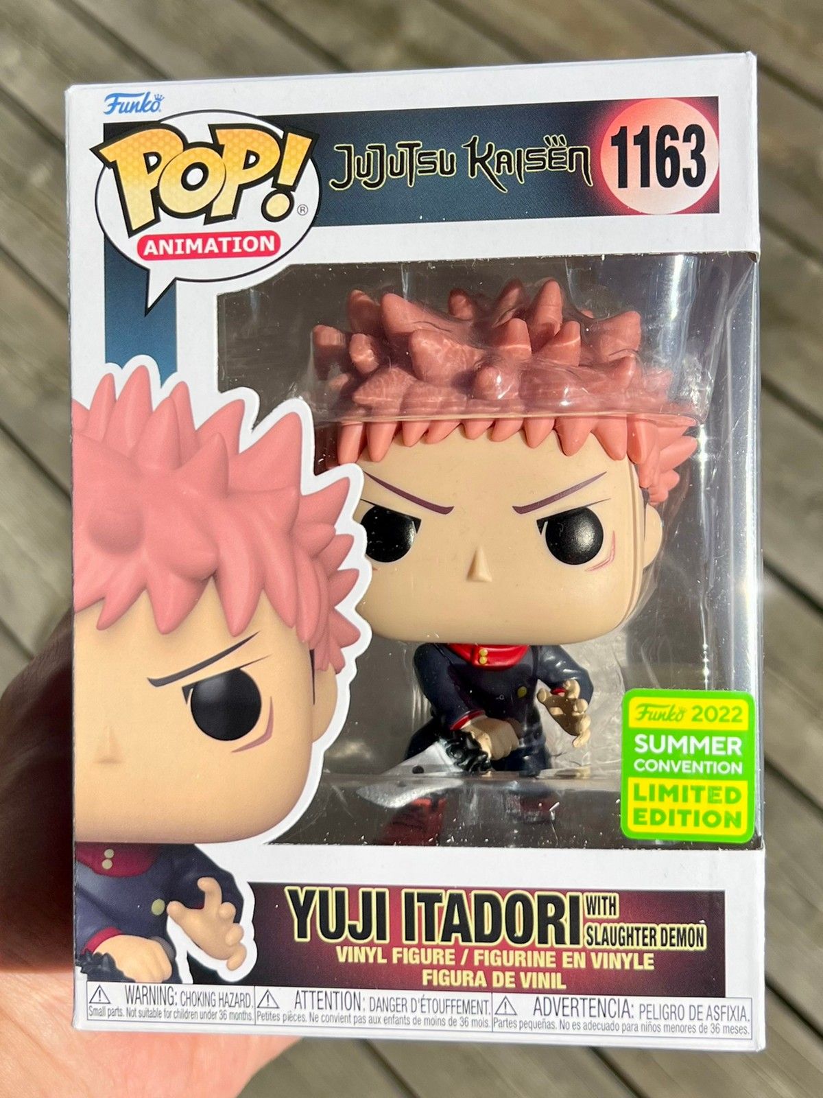 Funko POP! - Jujutsu Kaisen - Yuji Itadori (/w slaughter demon) 1163 (