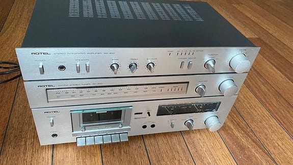 Vintage Rotel RA-400 RT-400 RD-400 | FINN torget