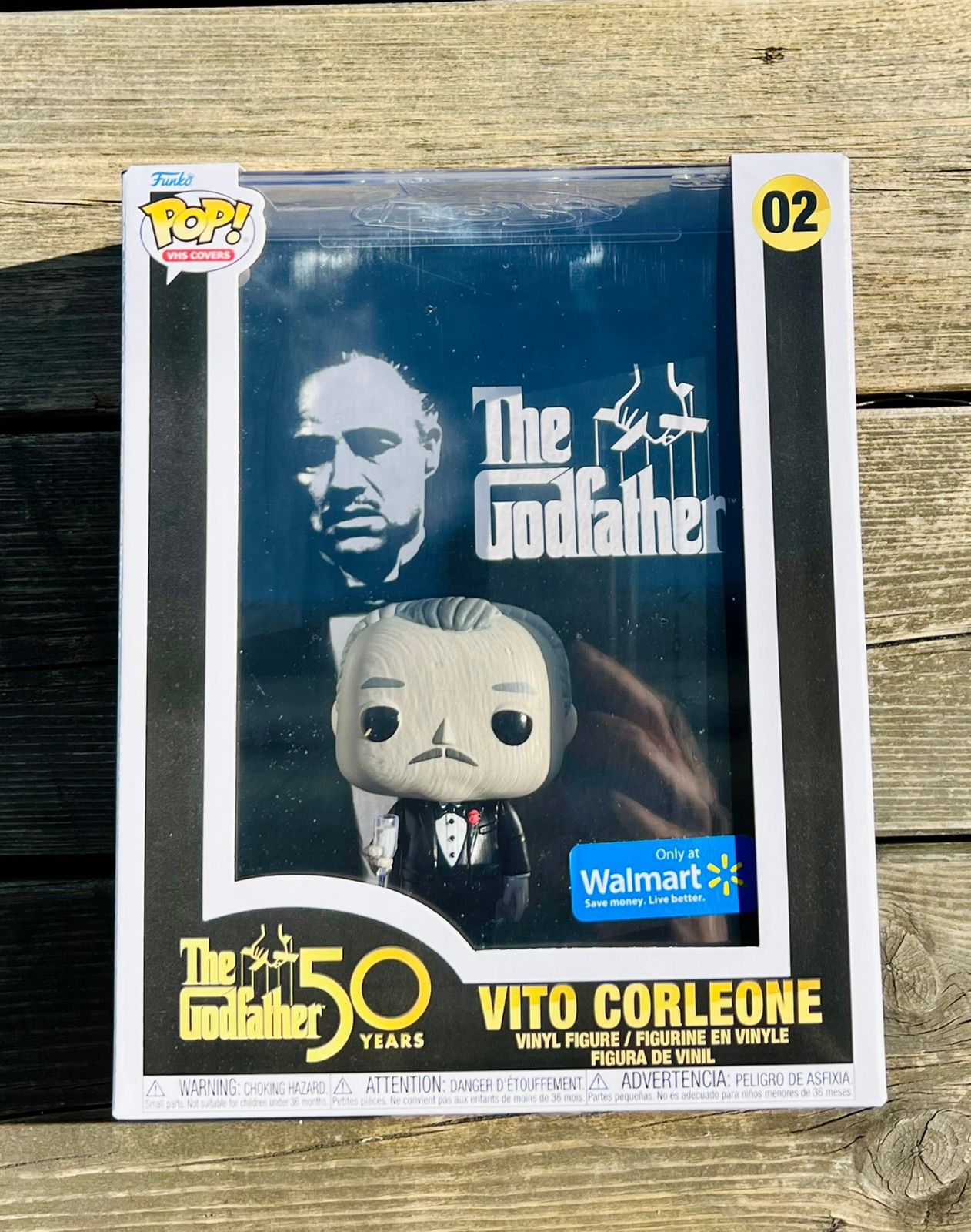 Funko Pop! VHS Covers: Vito Corleone (Black & White) | The