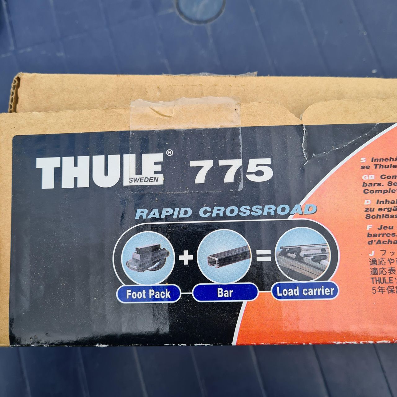 Thule 775 rapid crossroad on sale