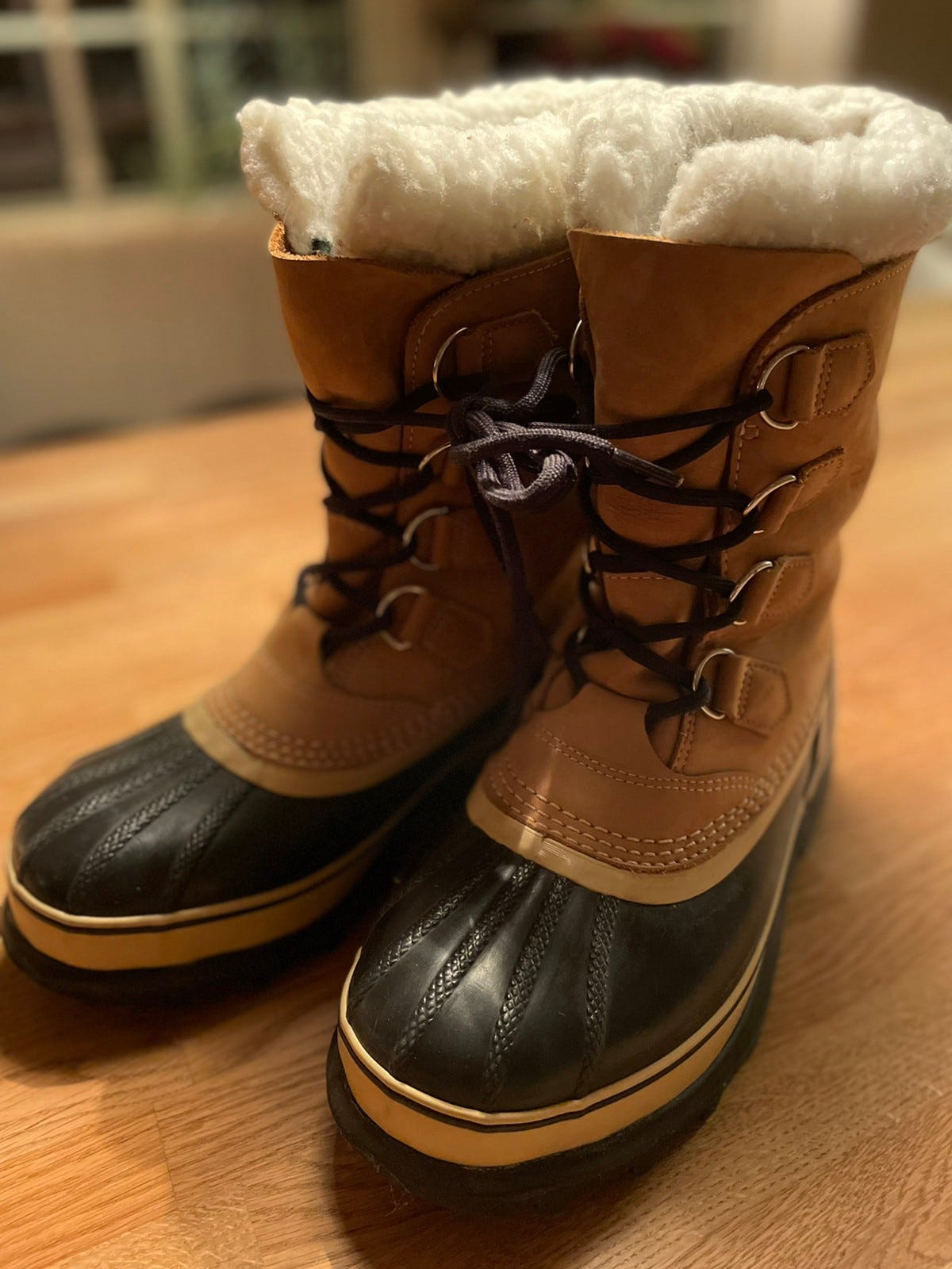 Sorel Caribou str 41 1/3. Brukt 1 gang 