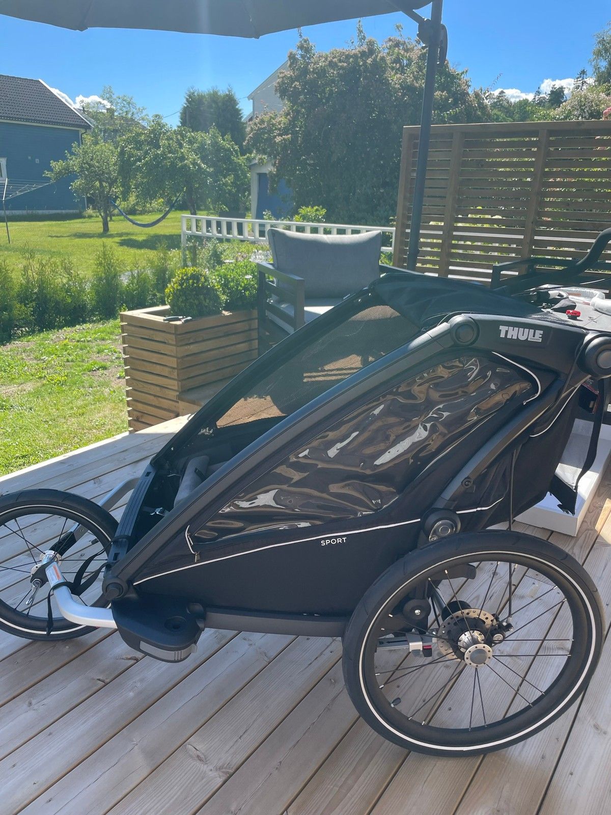 Utleie Thule Chariot Sport 2 med masse ekstrautstyr FINN torget