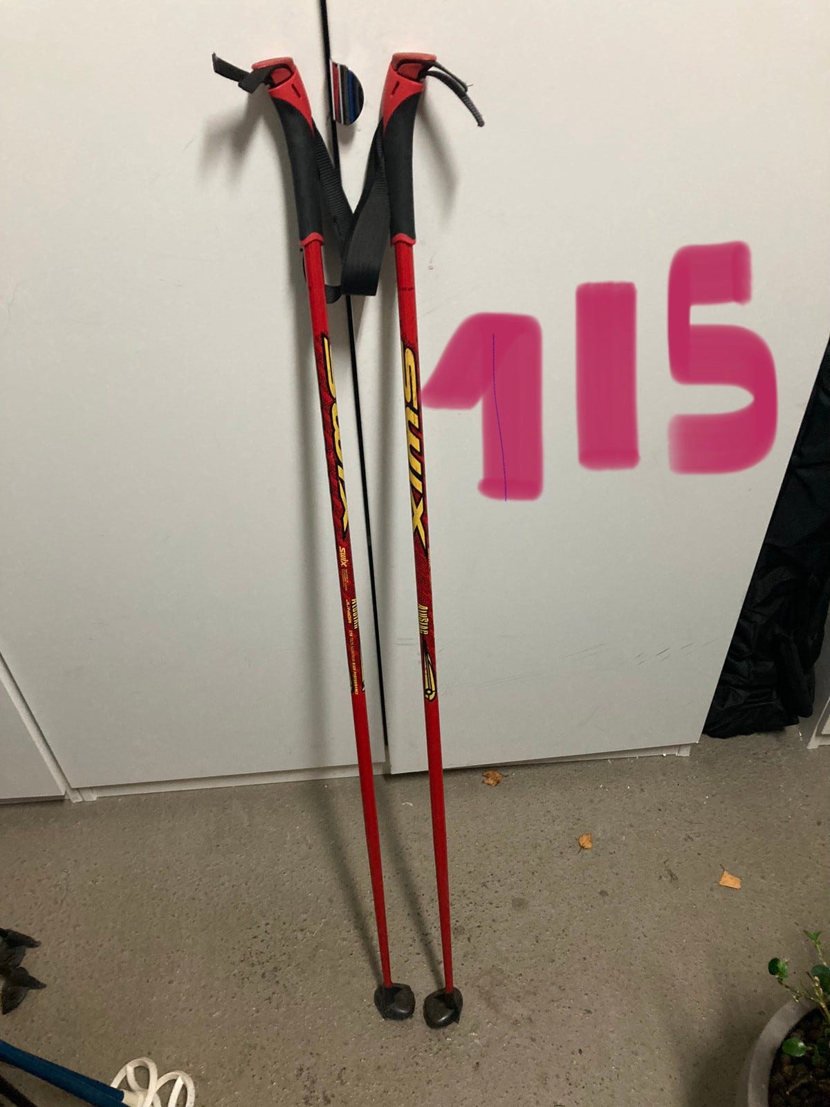 skistaver swix 115 cm FINN
