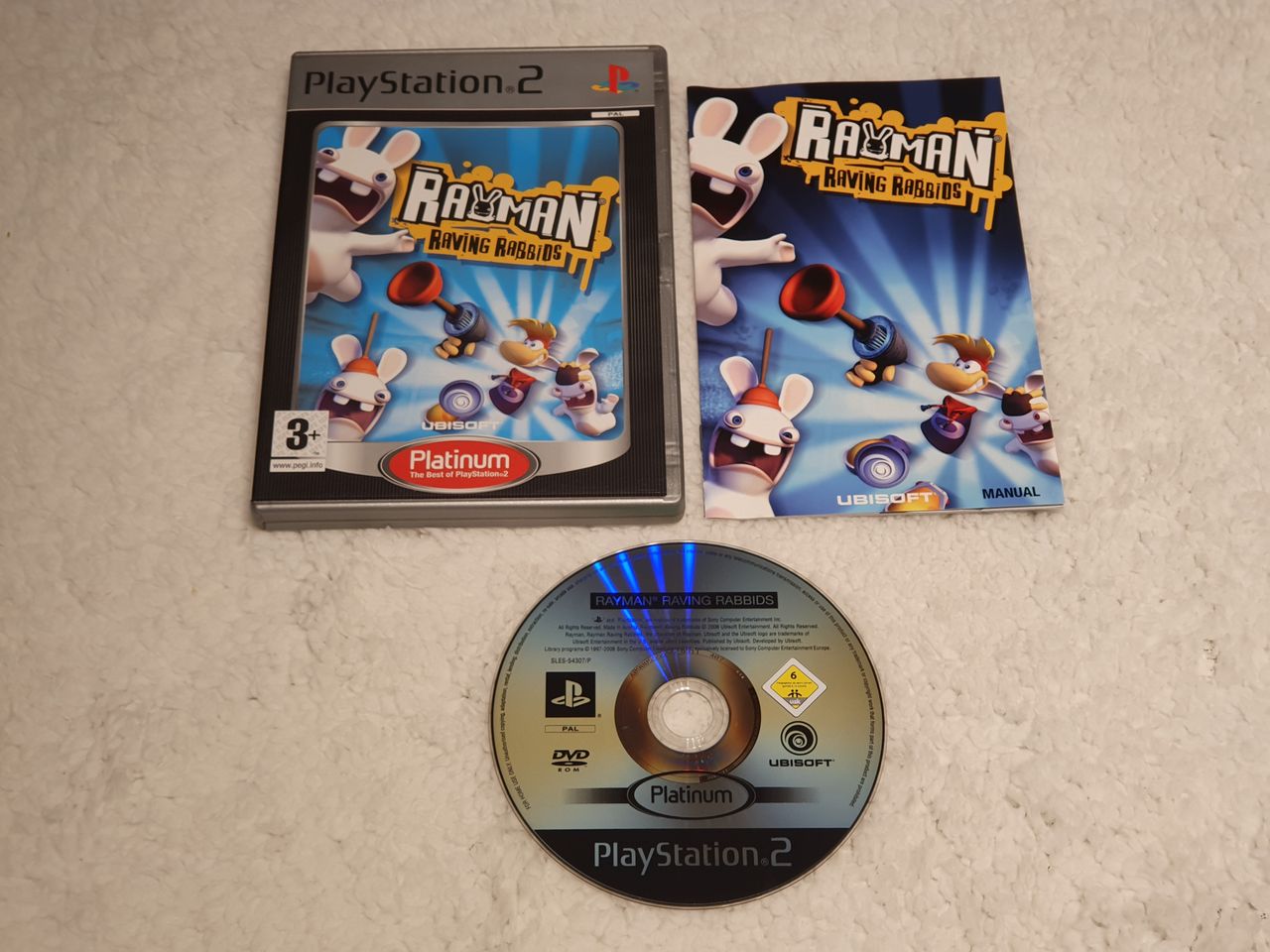 Rayman Raving Rabbids til Playstation 2 PS2 FINN torget