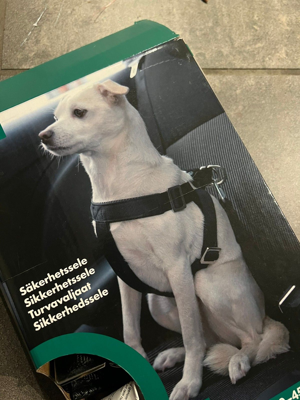 Overskrift instruktør repertoire Sikkerhetssele hund Biltema str M | FINN torget