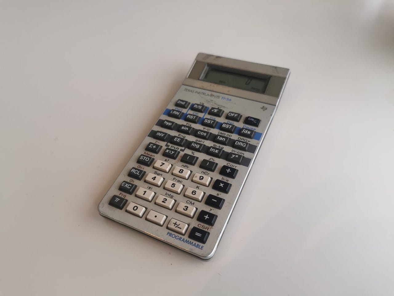 Texas Instruments TI-56 i god stand. | FINN-torget