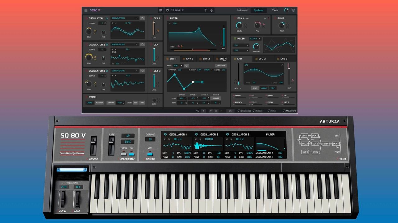 Arturia SQ80V - Ensoniq crosswave synth VST | FINN torget