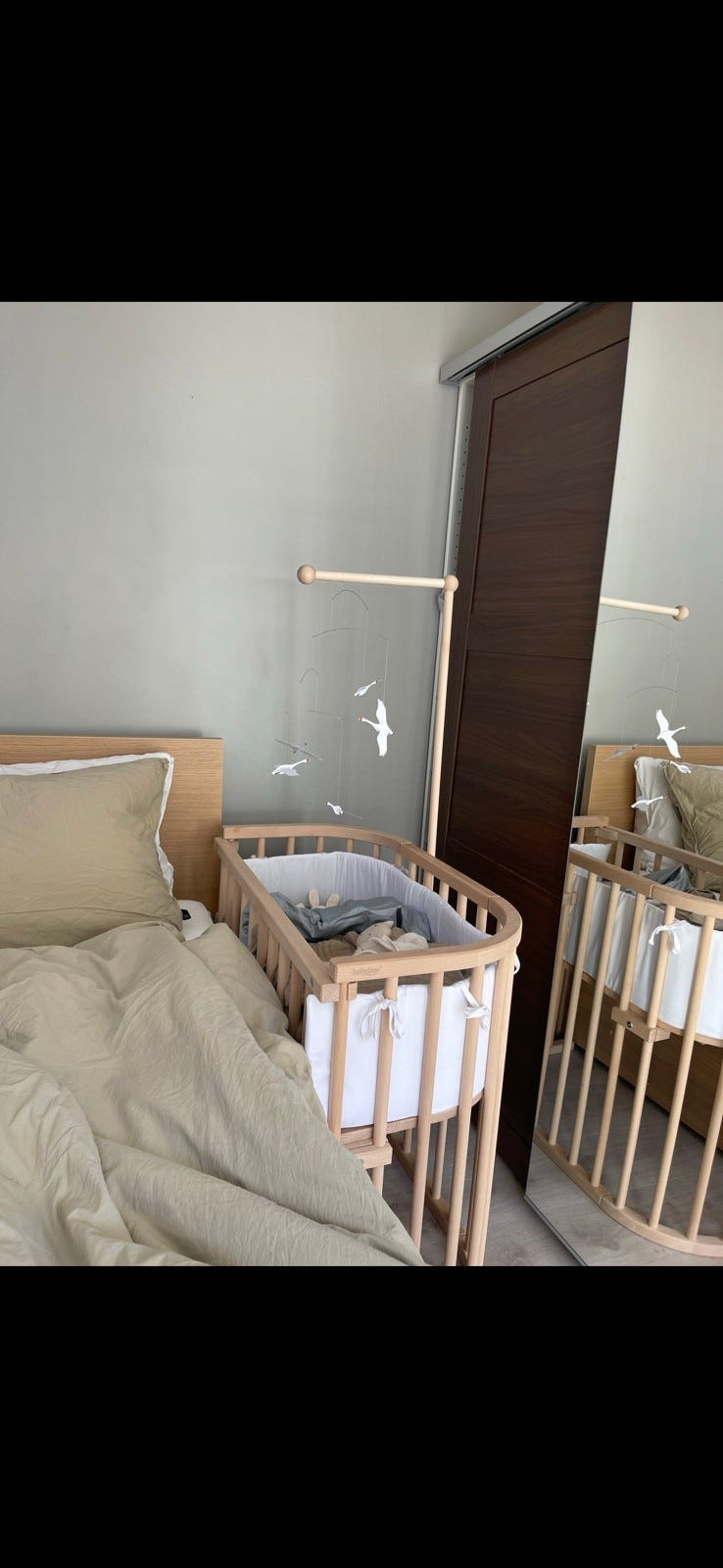 babybay bedside crib komplett. Ubrukt. FINN