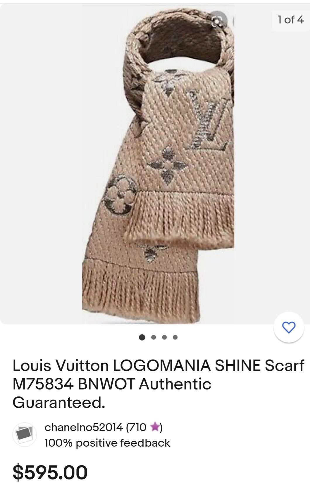 Skjerf fra Louis Vuitton