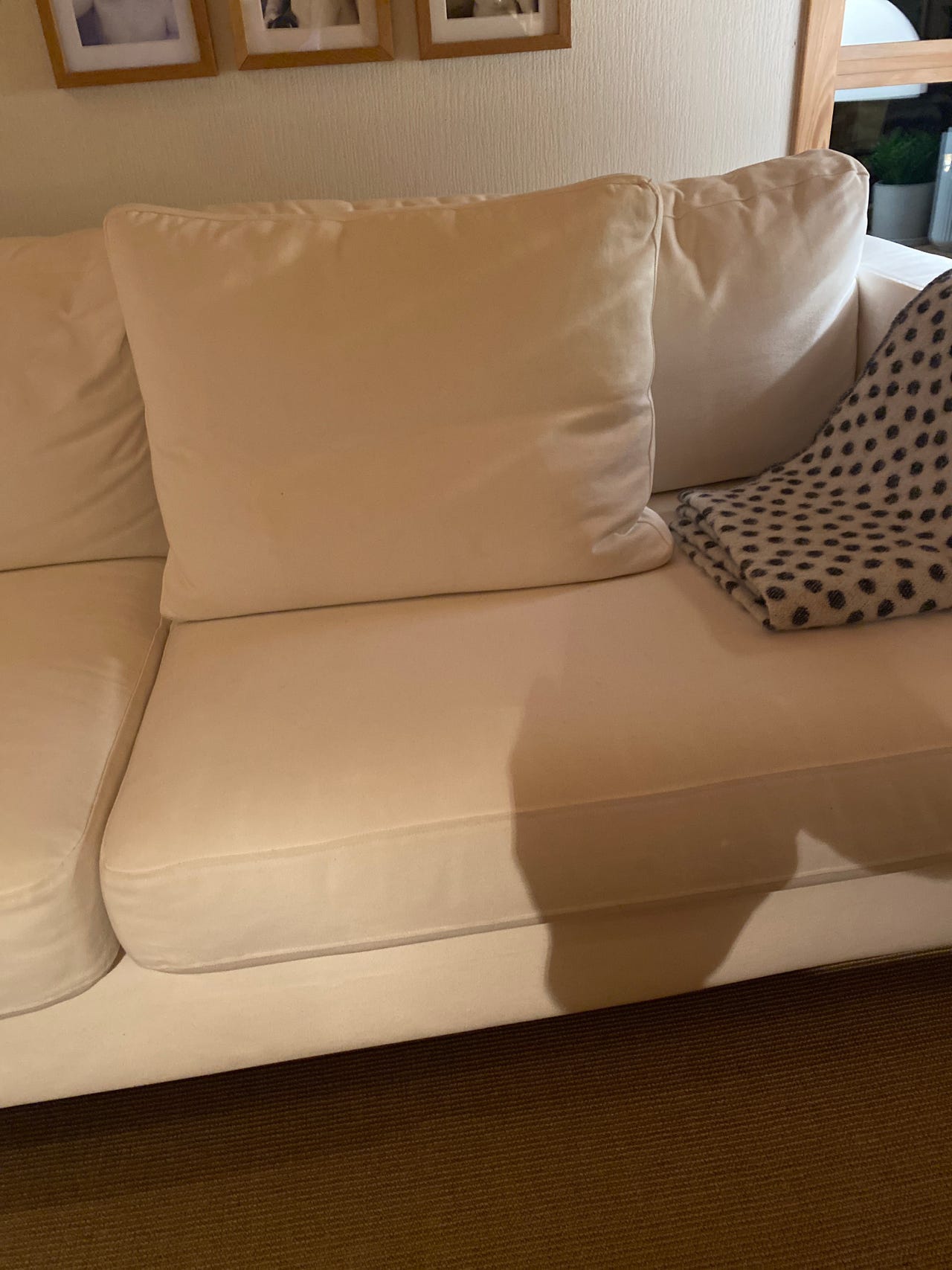 Ikea Karlstad trekk til ryggputer, Blekinge hvit ønskes kjøpt FINN