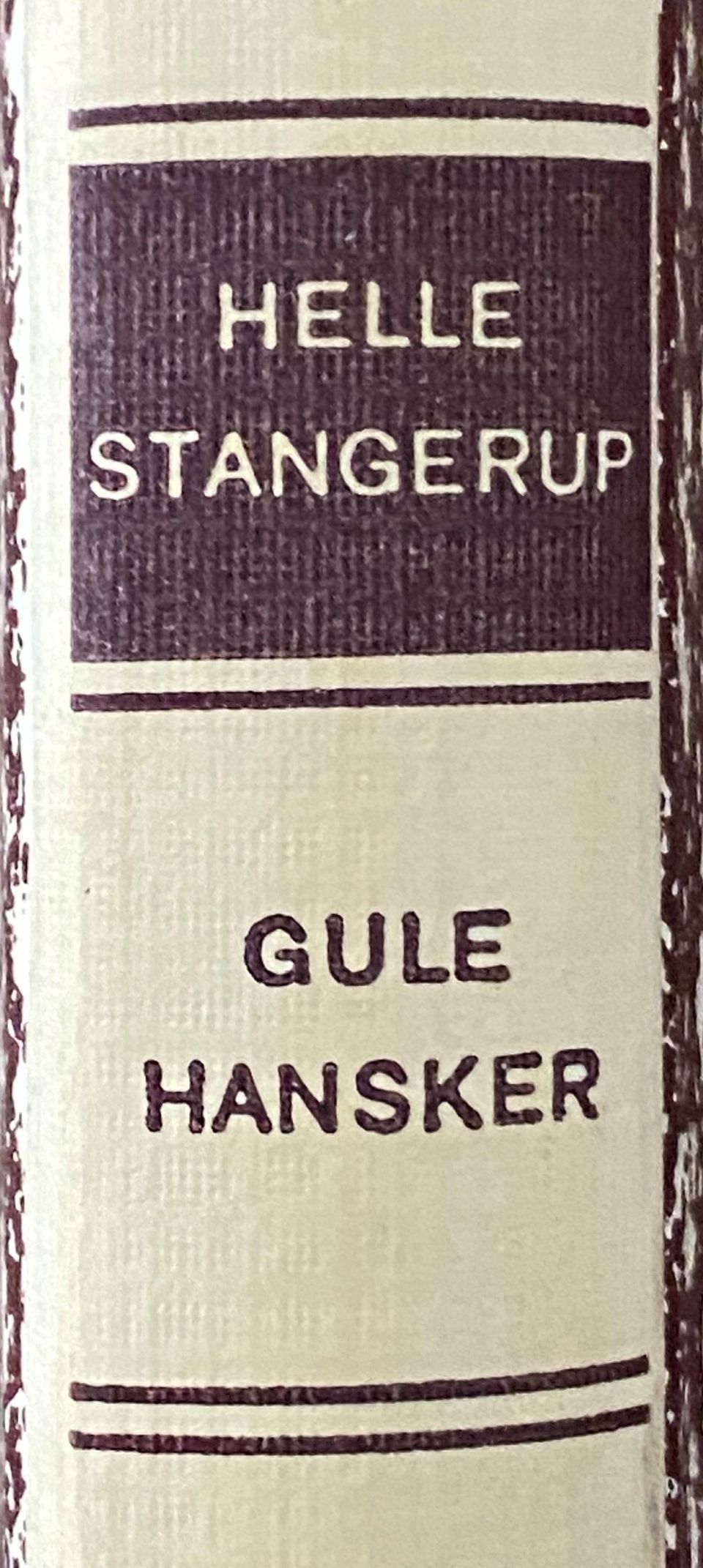 Årvågenhed ske Meander Helle Stangerup: "Gule Hansker" | FINN torget