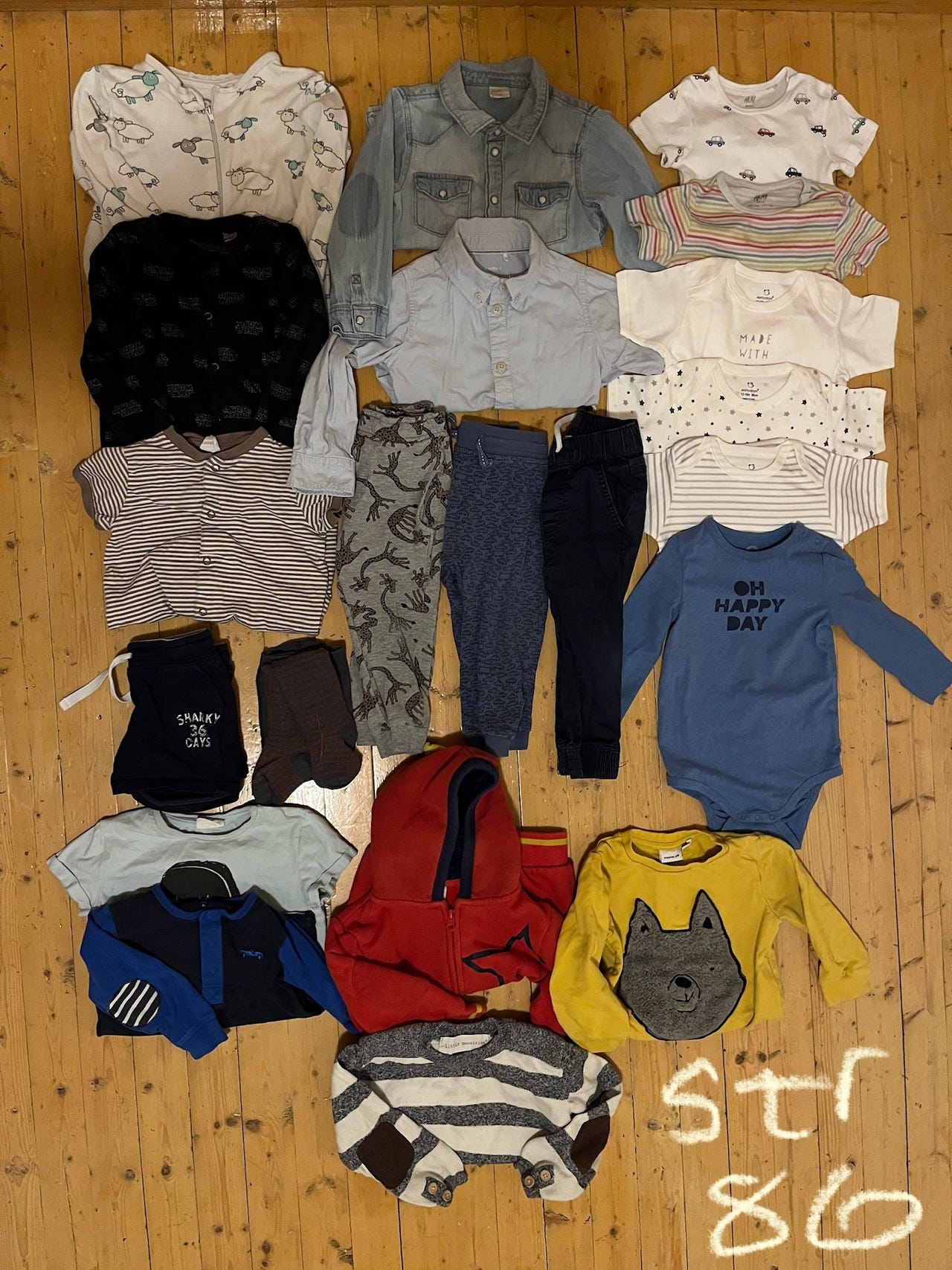 Klespakke strl 86, Name it, KappAhl, Little mountains, star Wars, med ...