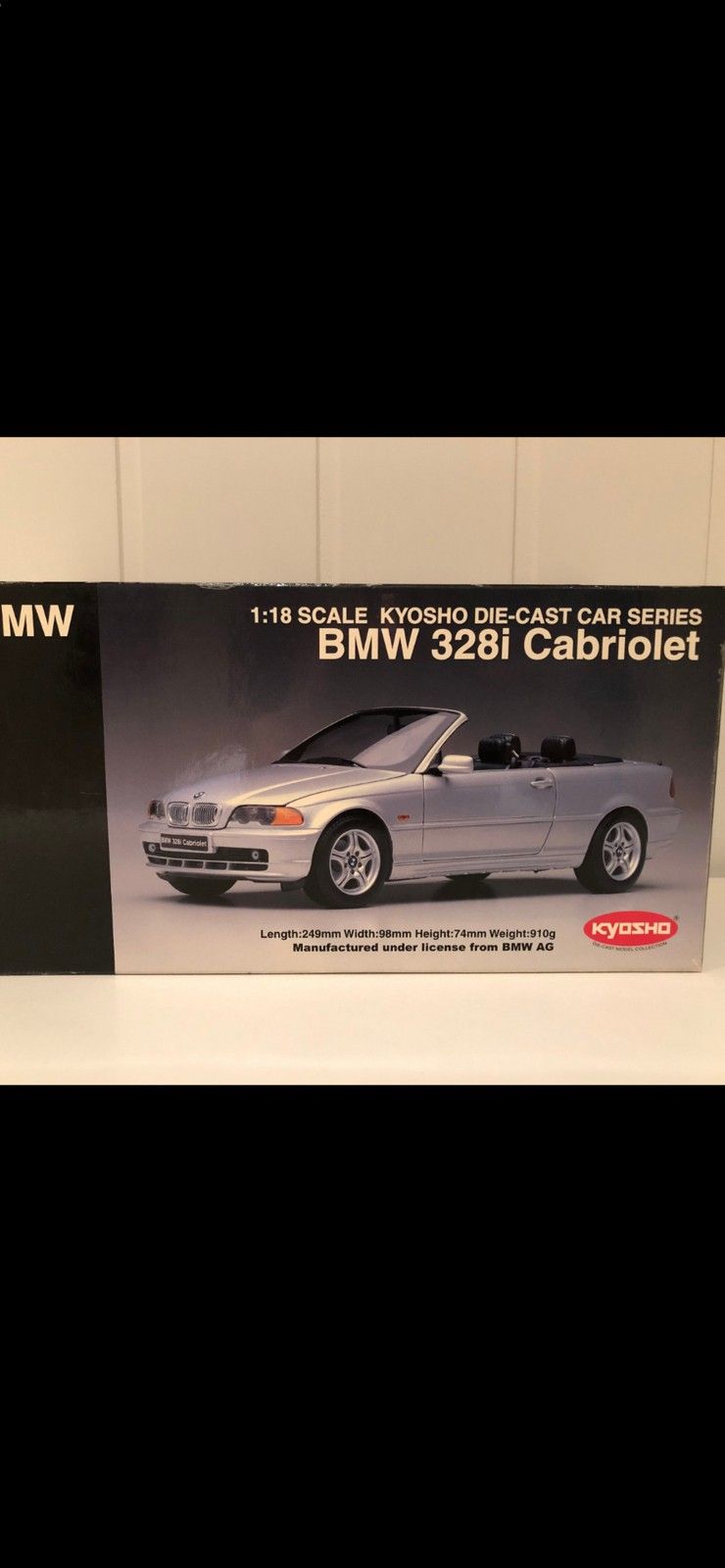 Kyosho BMW 328i Cabriolet 1:18 Diecast