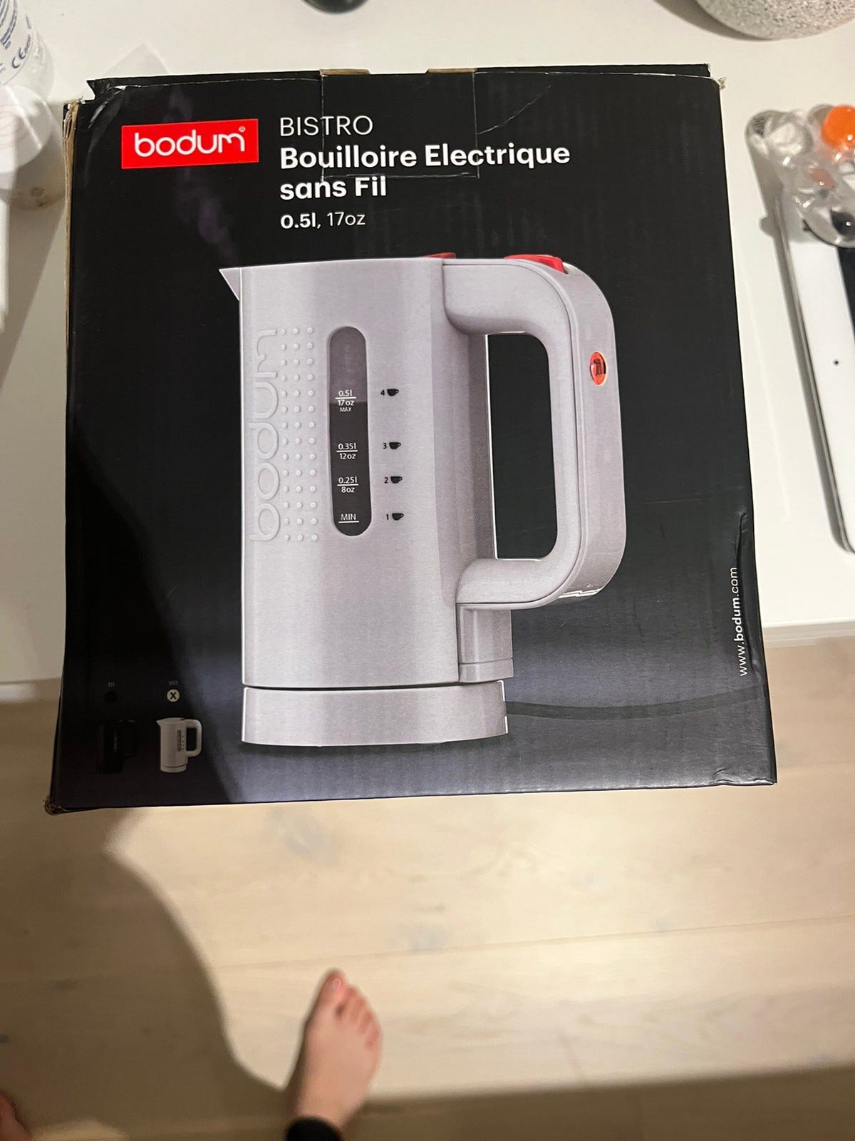 bodum-vannkoker-0-5l-finn-torget