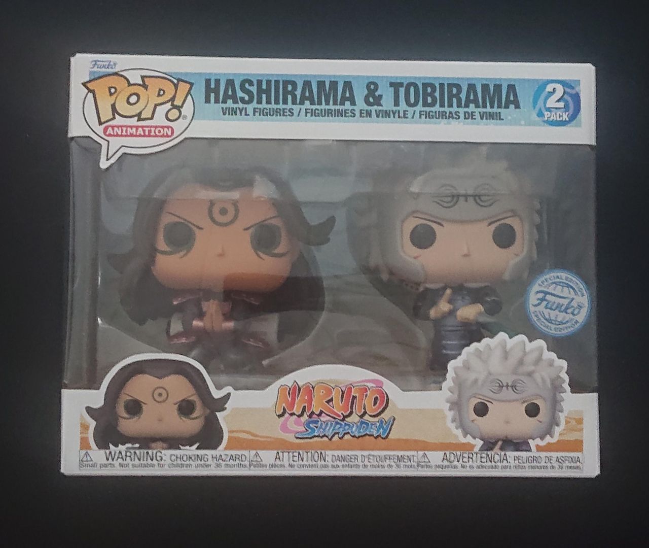 NARUTO SHIPPUDEN - FUNKO POP! - Hashirama & Tobirama - Pack 2 Pop