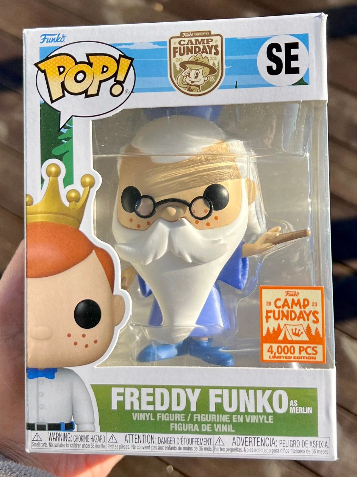 Funko Pop! Freddy Funko as Merlin (Disney) | 4000 PCS Limited