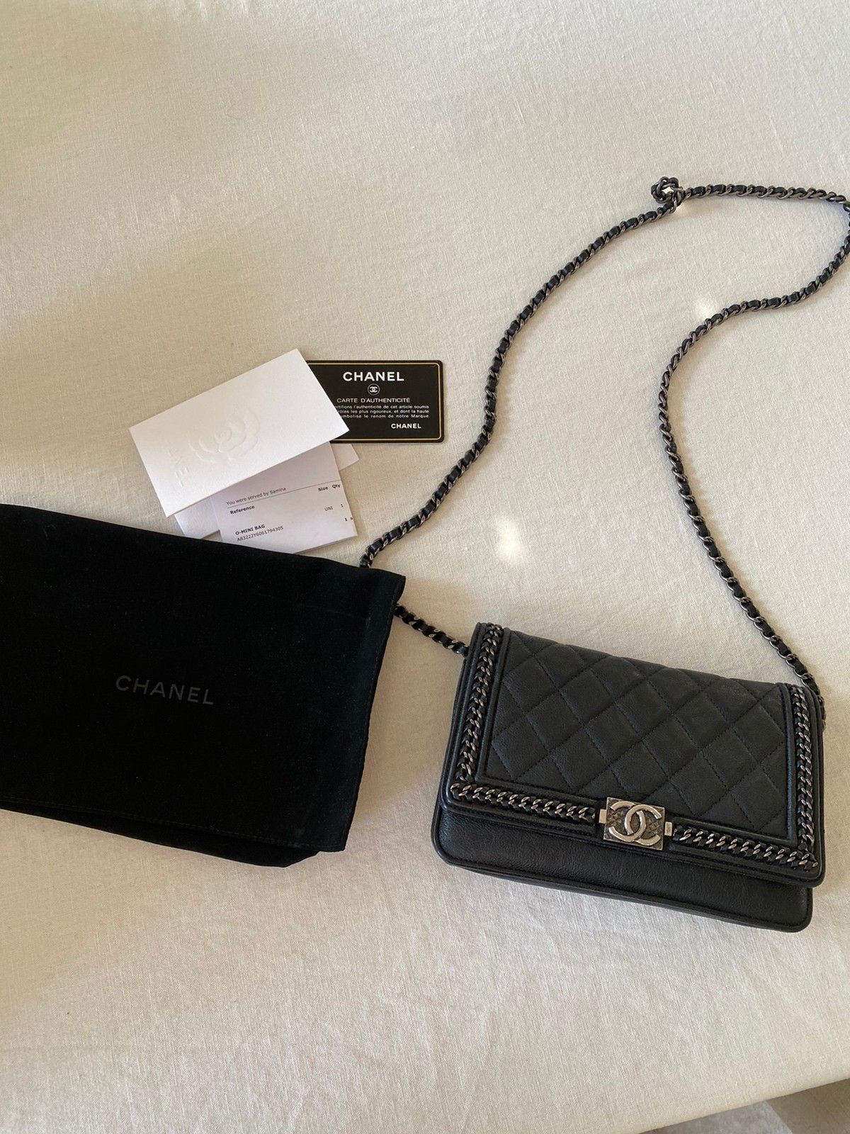 Chanel o-mini sac - strøken - med alt, FINN.no