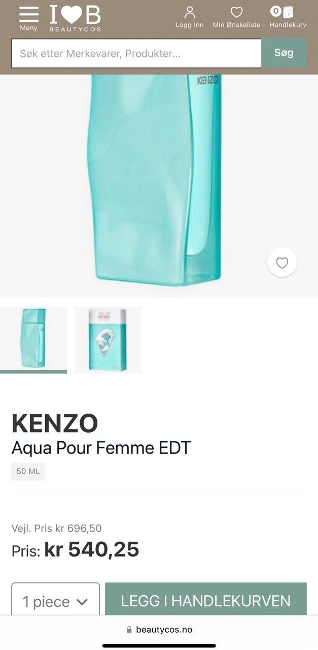 Kenzo aqua outlet femme 50 ml