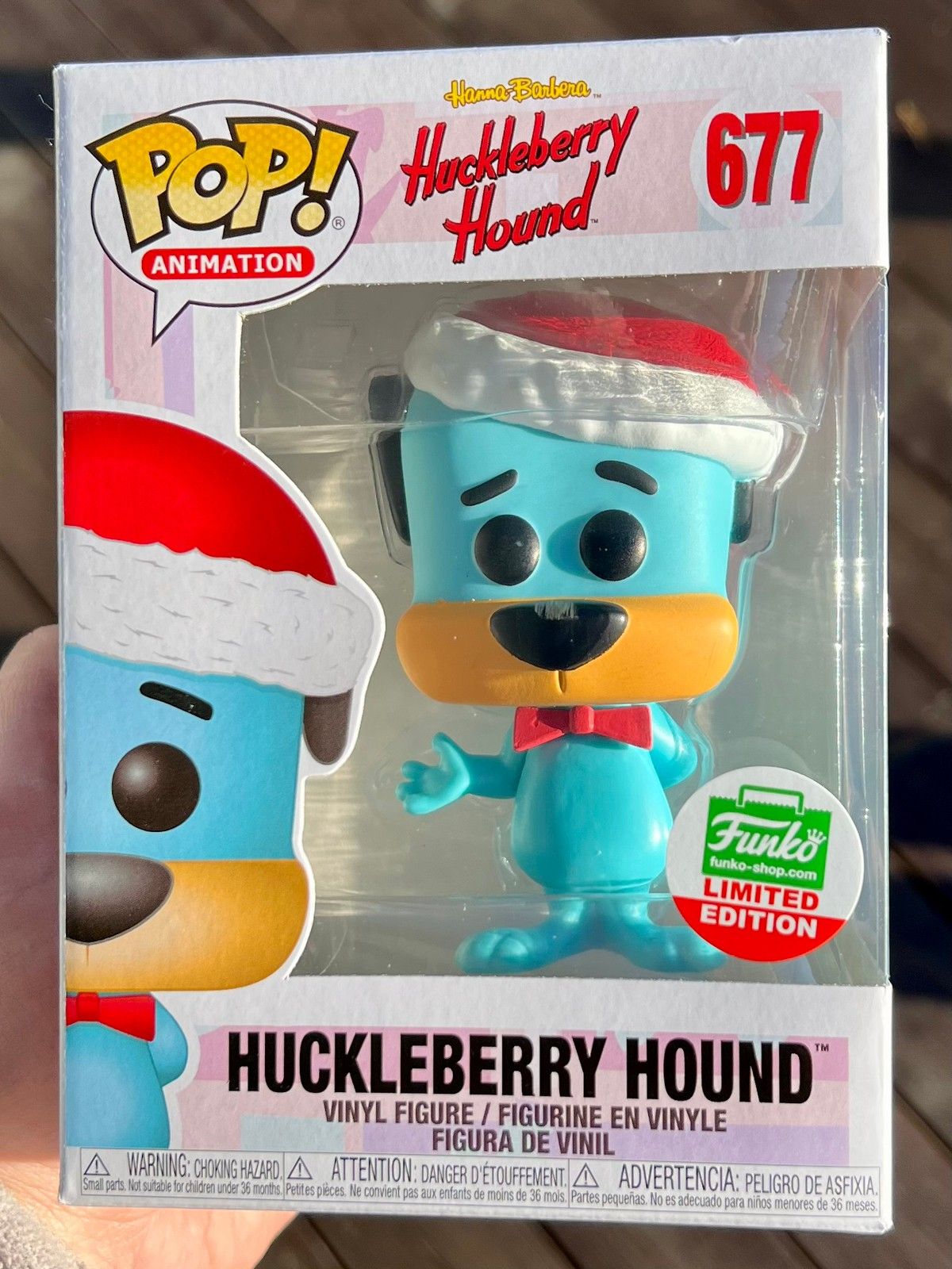 Funko POP! Huckleberry Hound (Santa Hat) Animation #677 [Cyber Monday