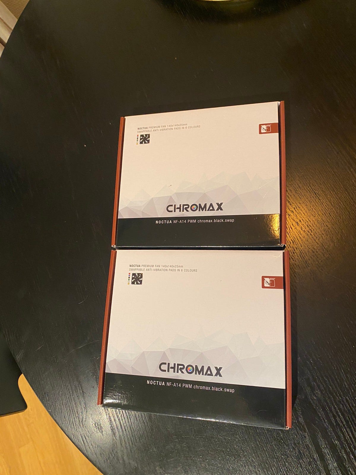(2 STK) Noctua NF-A14 PWM chromax.black | FINN-torget
