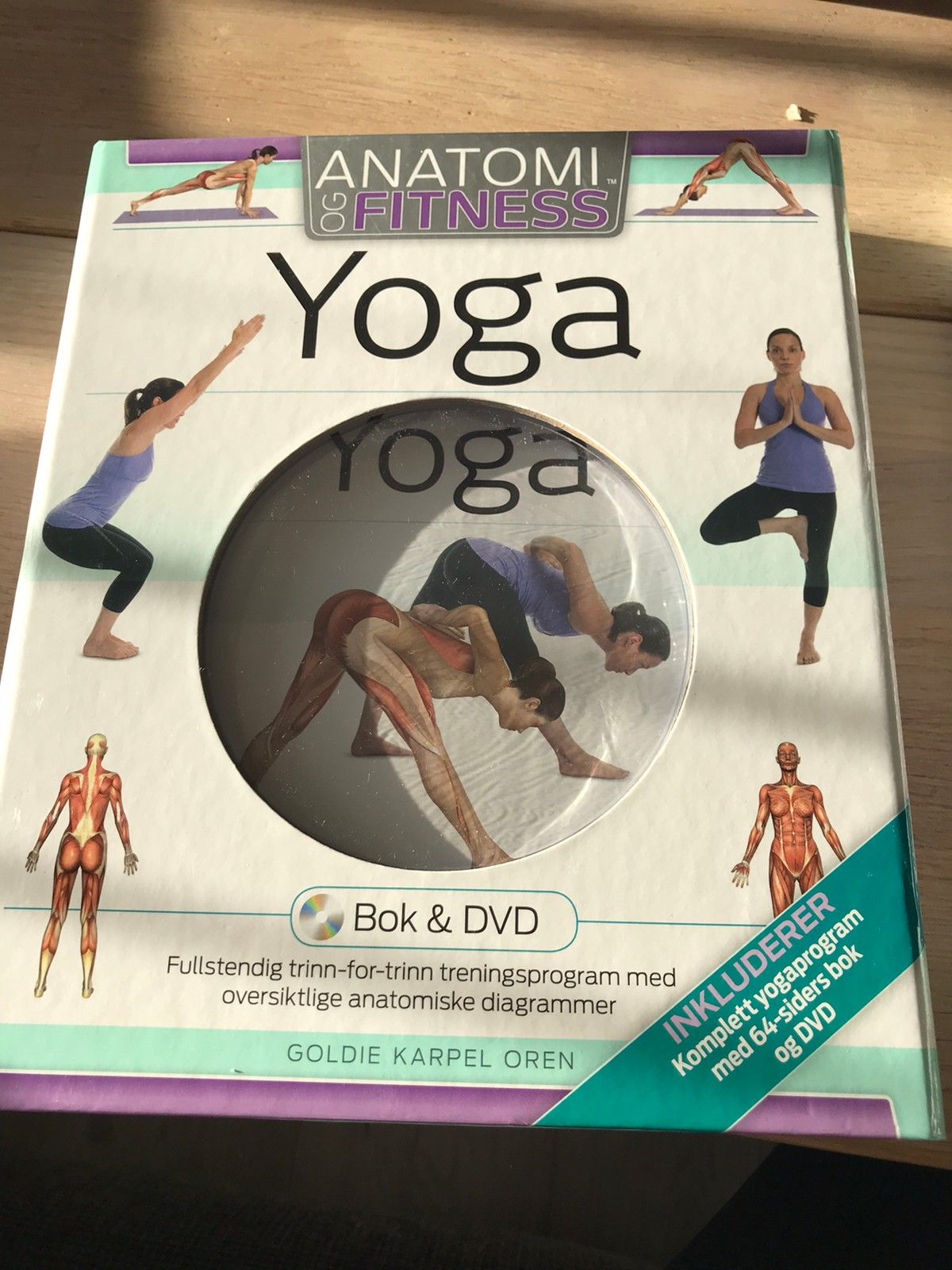 yoga pilates treninga hefte med dvd | FINN torget