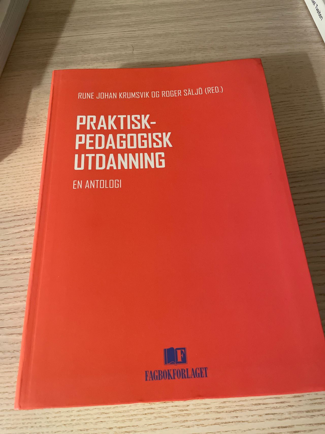 Praktisk Pedagogisk Utdanning - En Antologi | FINN Torget