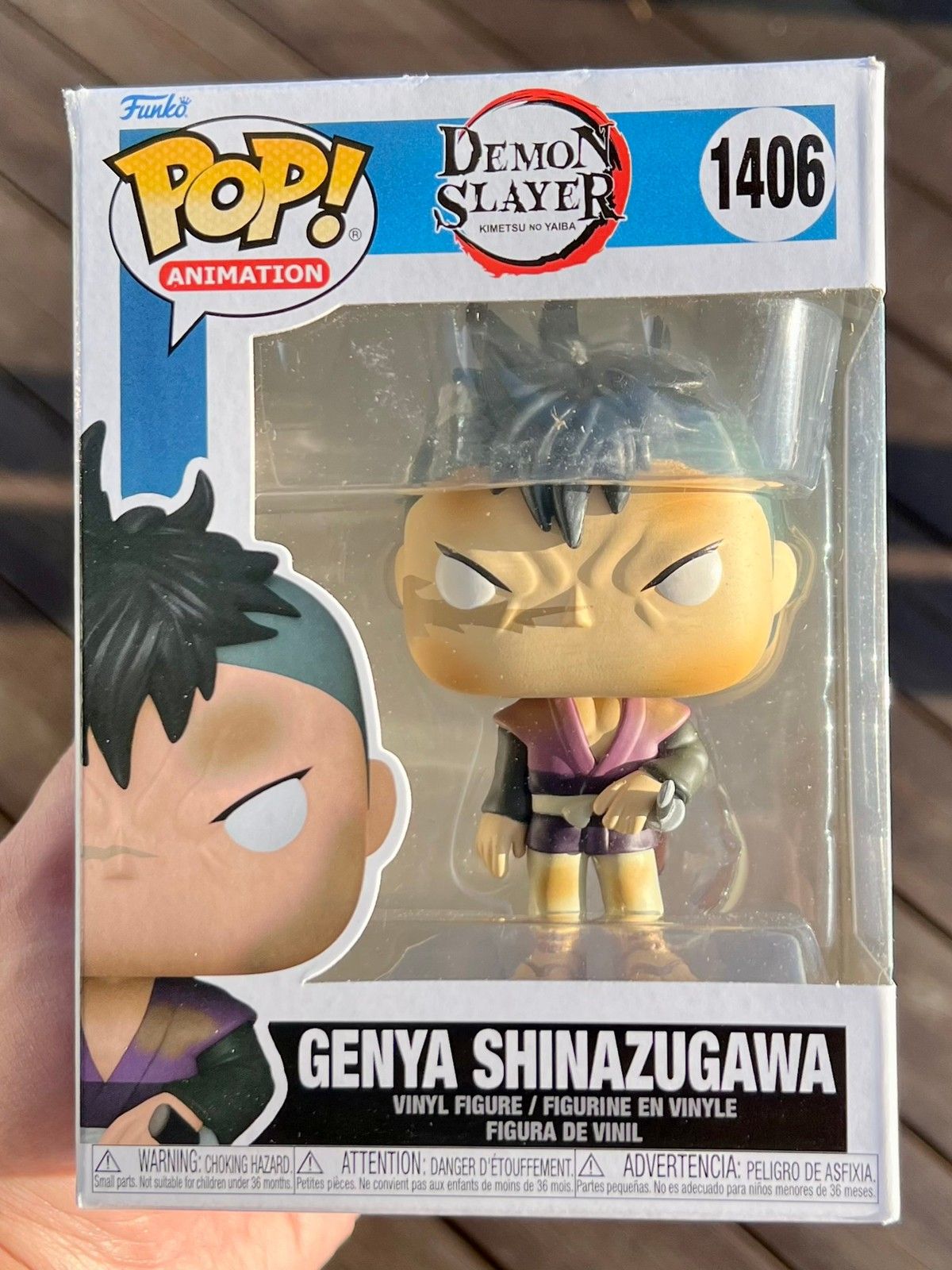 Funko Pop Genya Shinazugawa de Demon Slayer