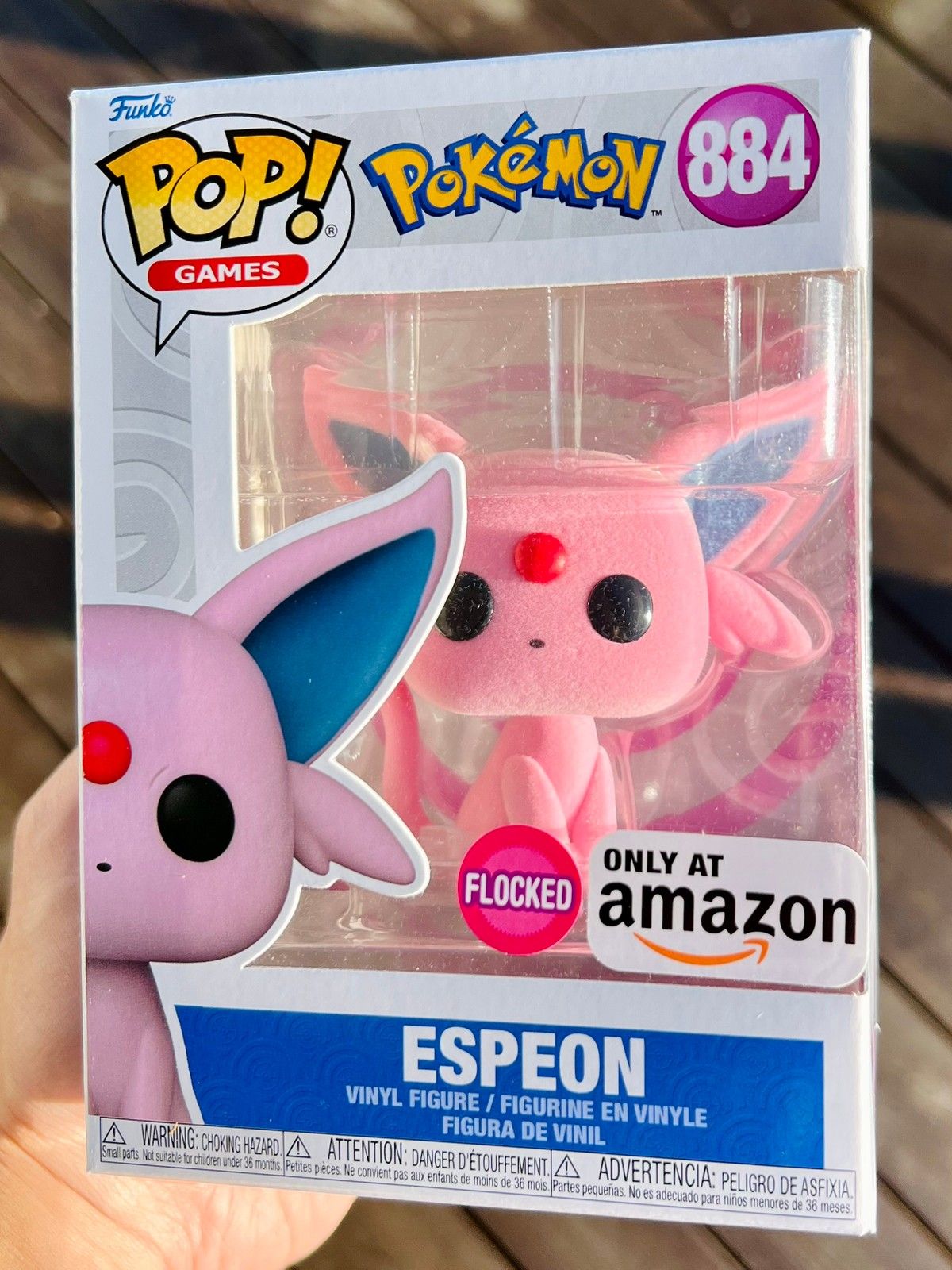 Funko Pop! Espeon (Flocked), Pokémon
