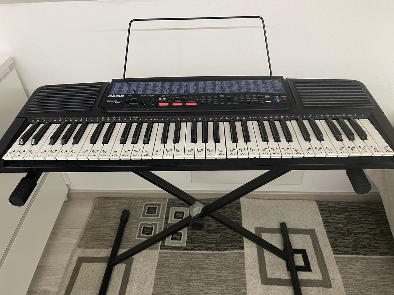 Casio 465 Sound Tone Bank FINN