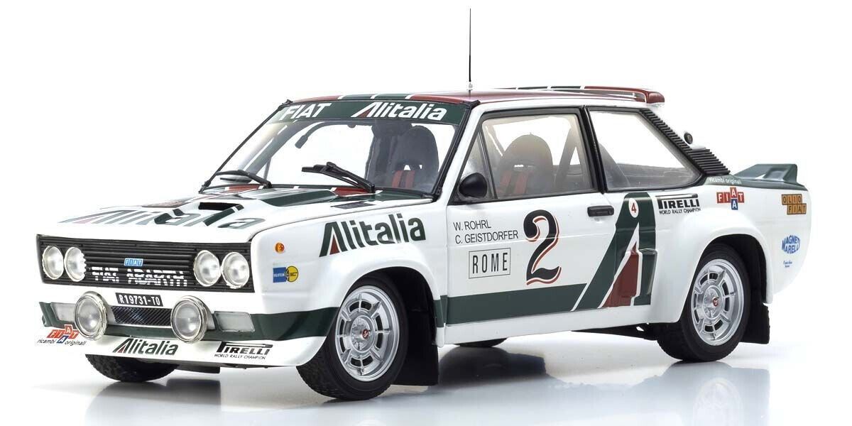 Fiat 131 Abarth Rally Monte Carlo 1978 - Kyosho Limited Edition