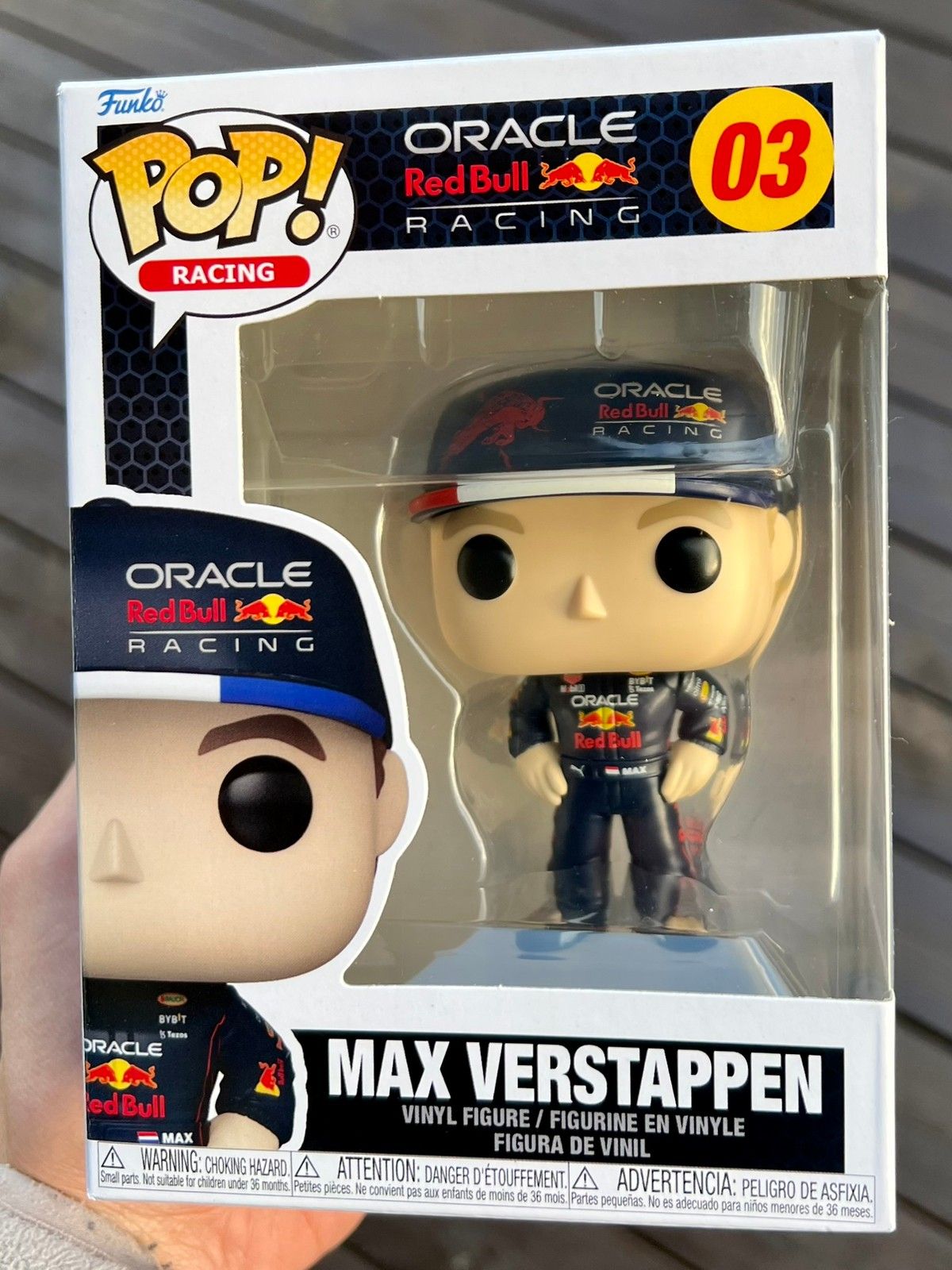 Funko Pop! Racing: Oracle Red Bull Racing - Max Verstappen #03