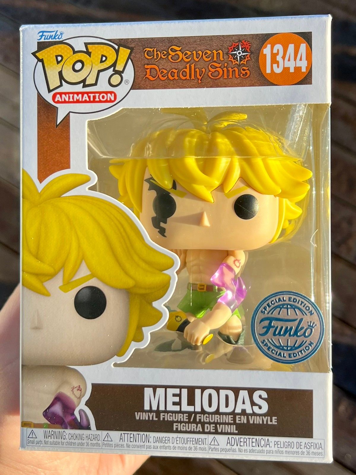 Seven Deadly Sins Meliodas Demon Mode Funko Pop! Vinyl Figure