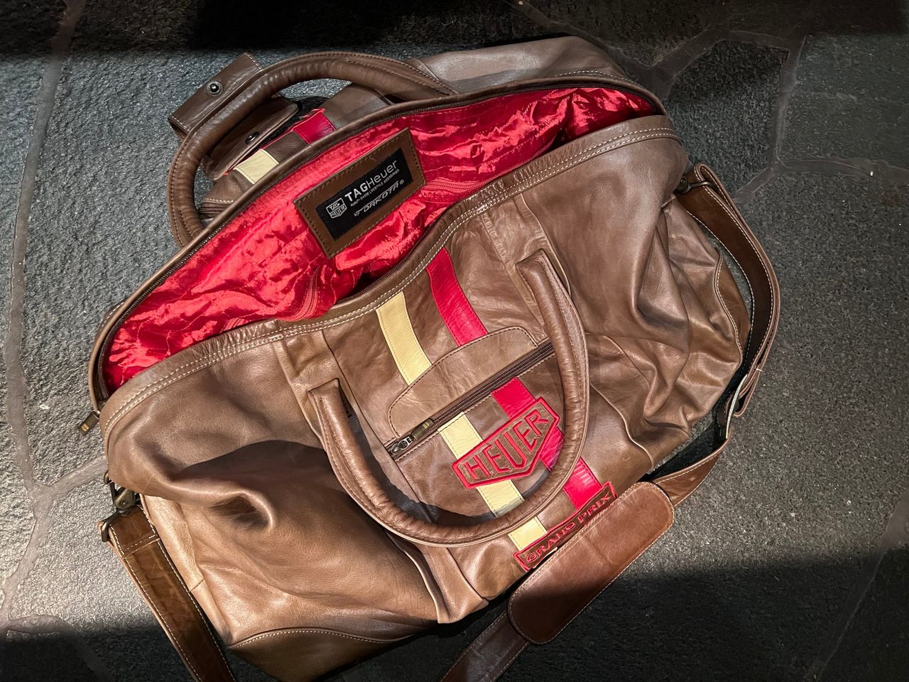 Tag Heuer Grand Prix bag i skinn FINN torget