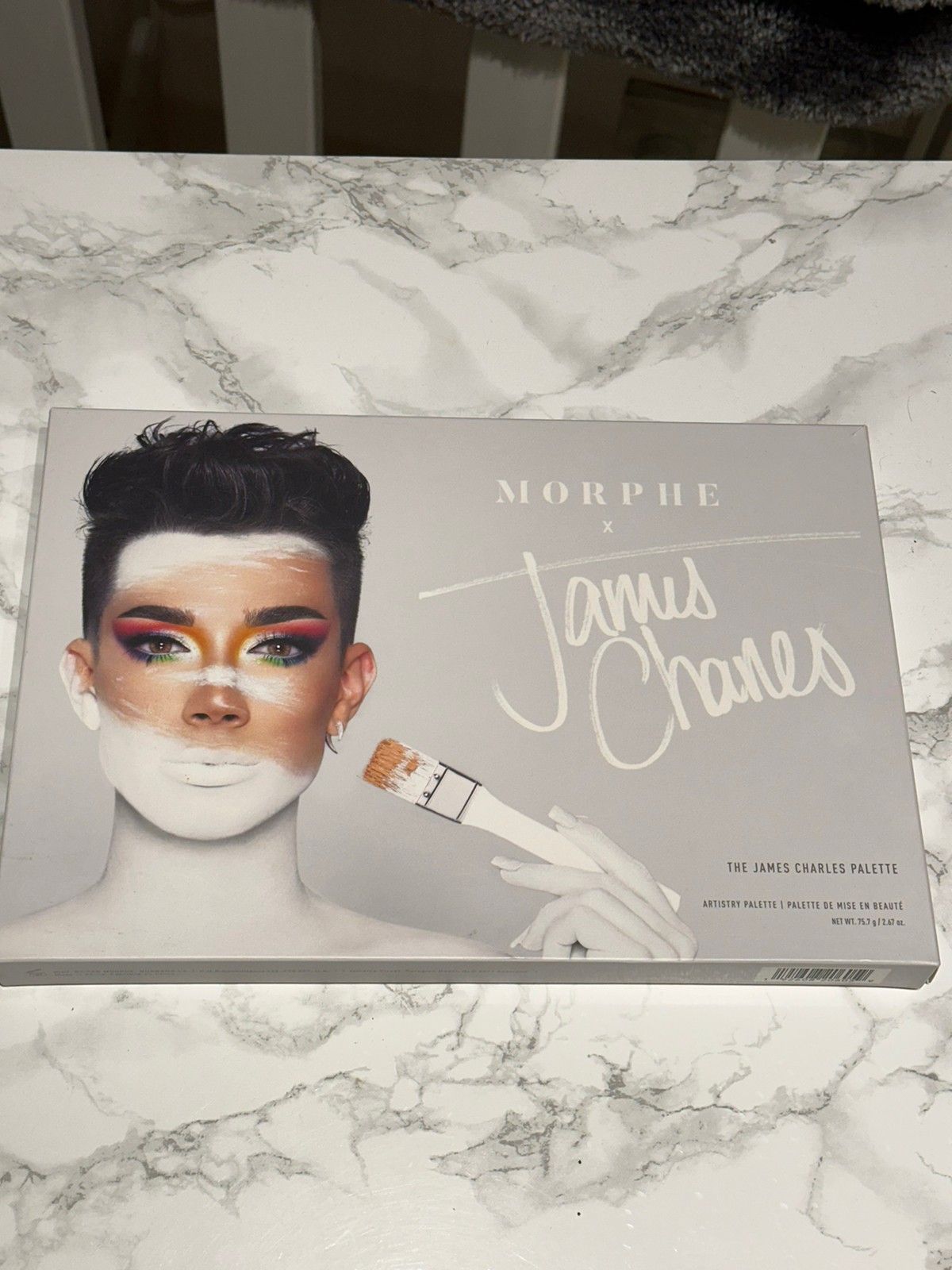 øyenskyggepalett fra morphe x james charles