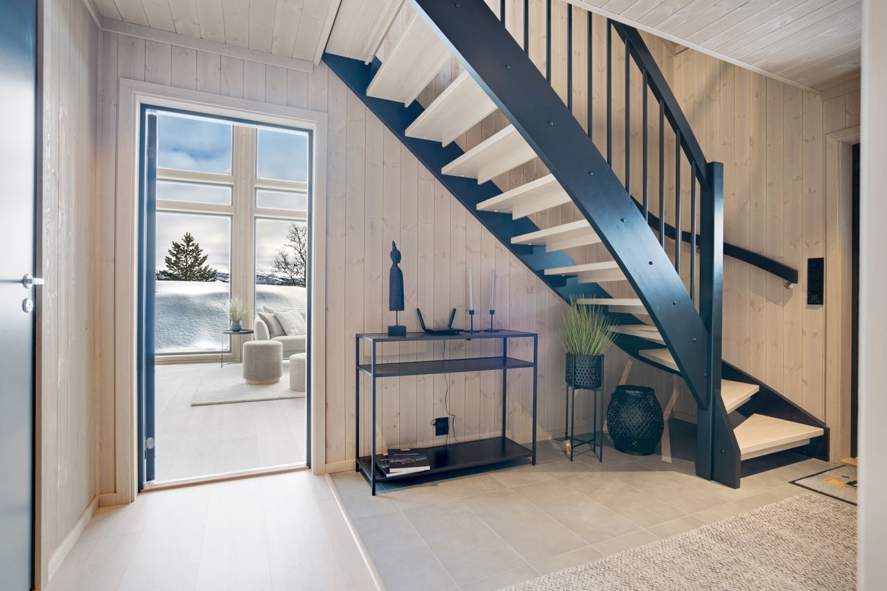 Moderne hytte fra Bergehytta – planlagt/prosjektert på T81 Vardefjødd Hyttefelt i Brokke!