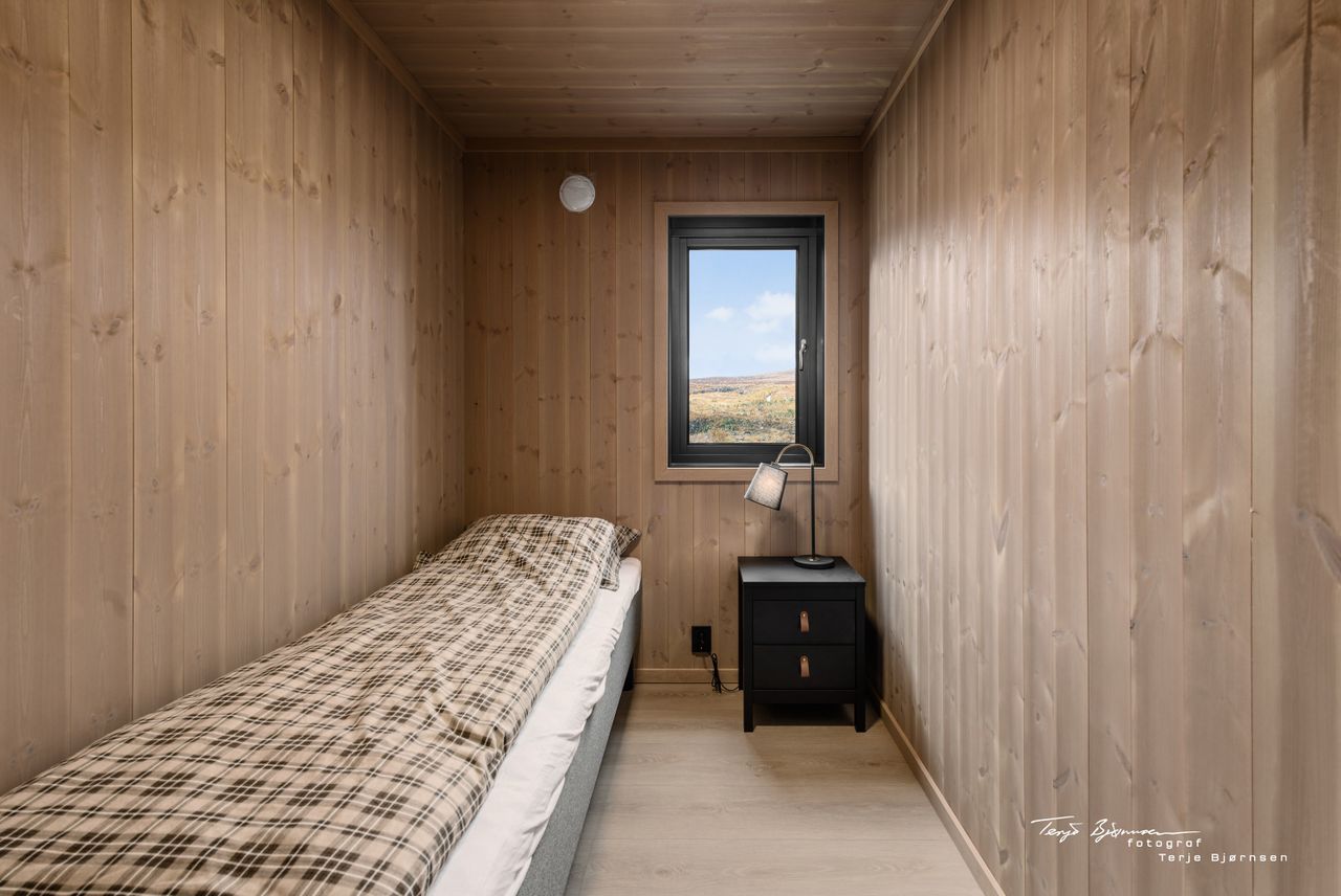 Moderne hytte fra Bergehytta – planlagt/prosjektert på T133 Vardefjødd Hyttefelt i Brokke!