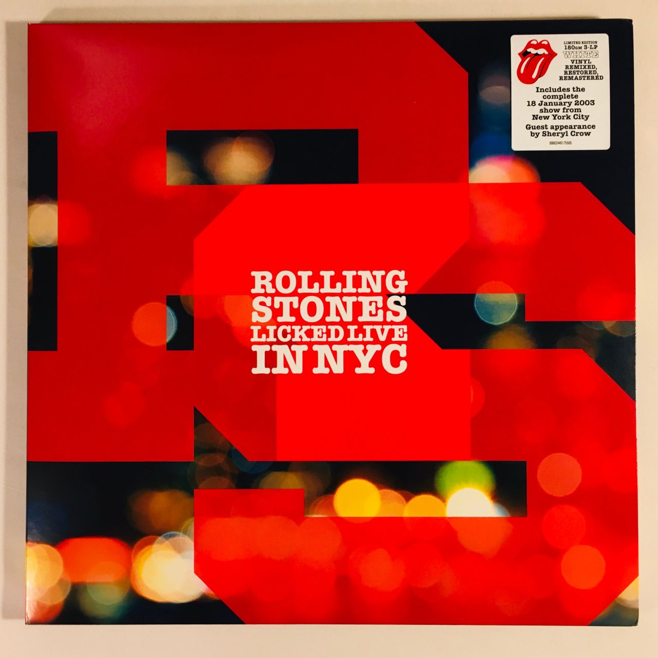 ROLLING STONES - Licked Live In Nyc - Limited Edition Colored