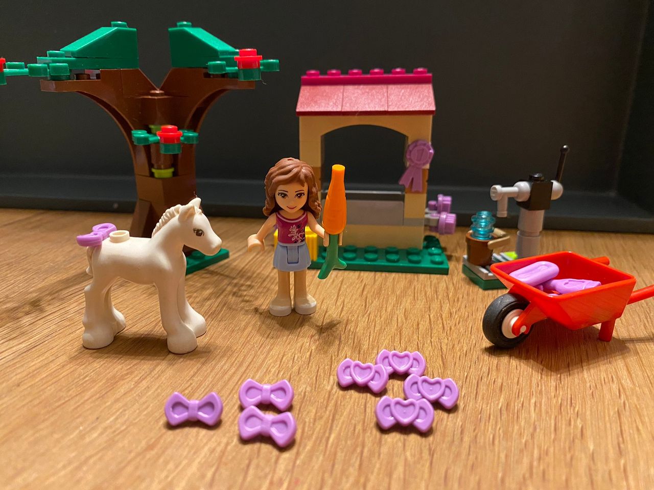 LIKE NEW RETIRED LEGO FRIENDS #41003 OLIVIA'S NEWBORN FOAL, BOX, INSTR -  toys & games - by owner - sale - craigslist