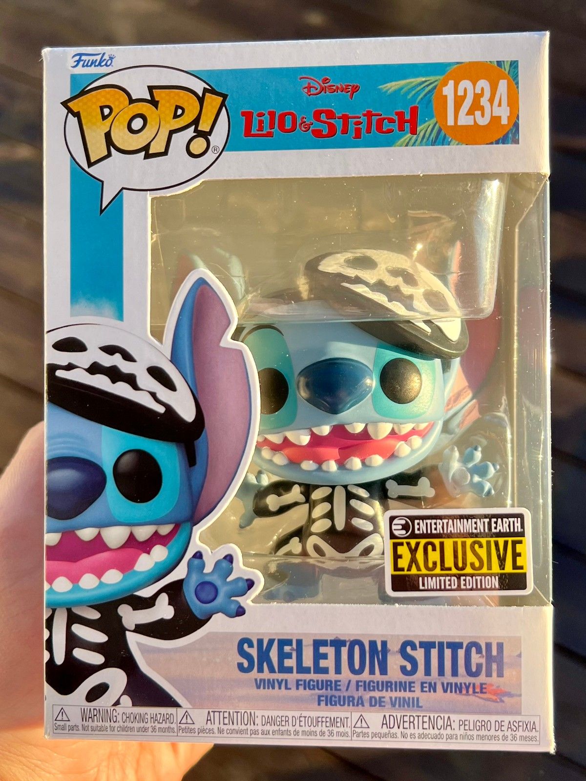 Skeleton Stitch Special Edition 1234 Figure, Disney Lilo & Stitch Figure