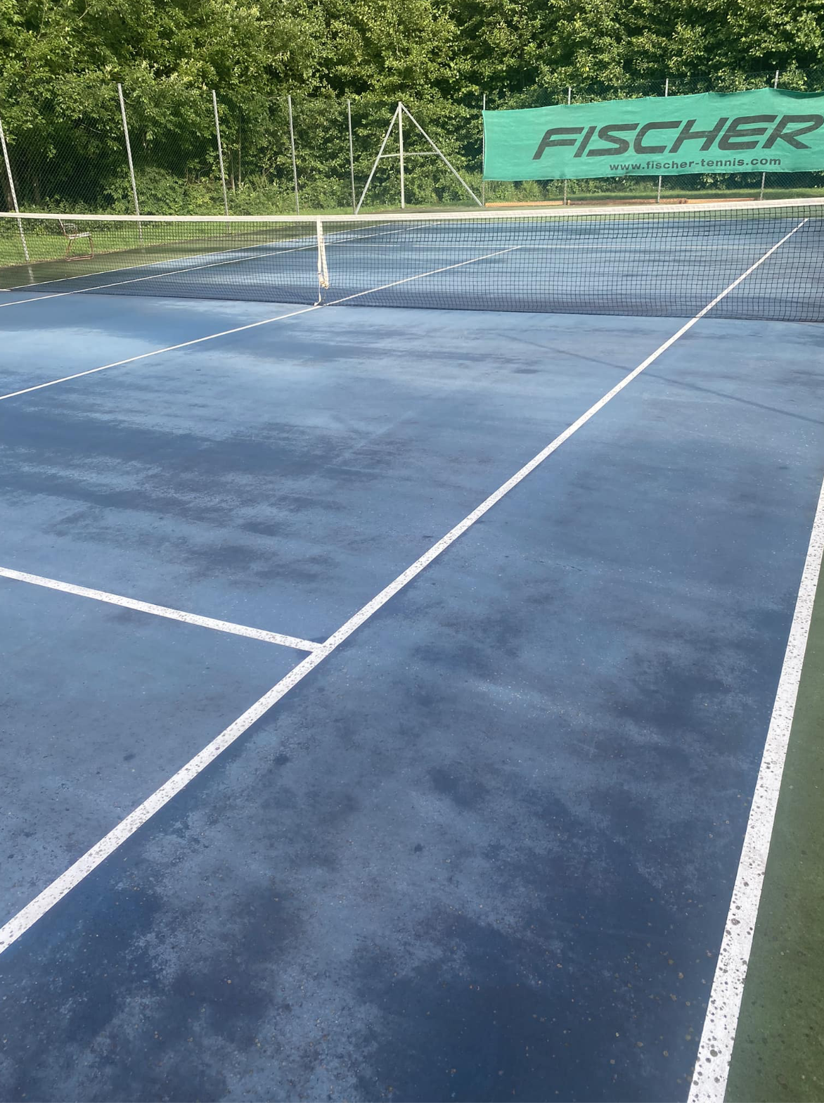 Tilgang til tennisbane i Svinevika Galleribilde