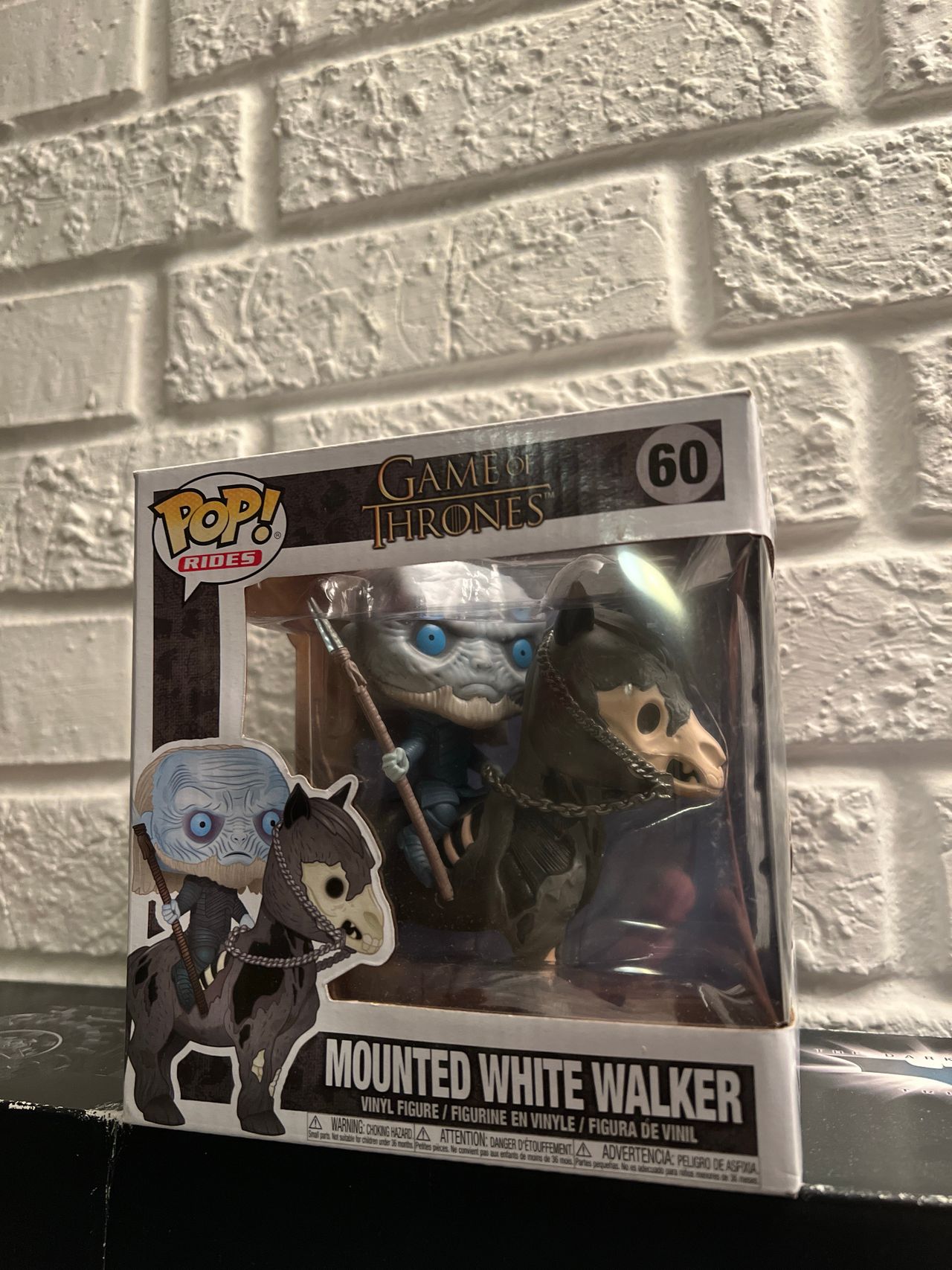 Mounted white walker funko pop on sale