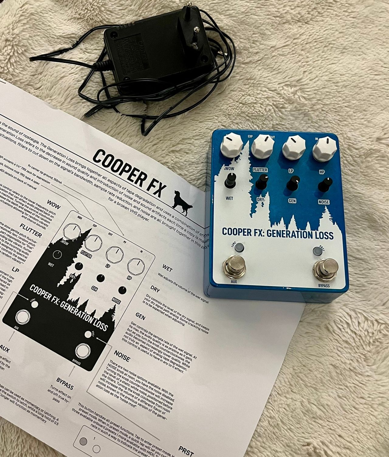 COOPER FX: GENERATION LOSS V2 / Lo-fi - Chorus - Vibrato pedal | FINN-torget