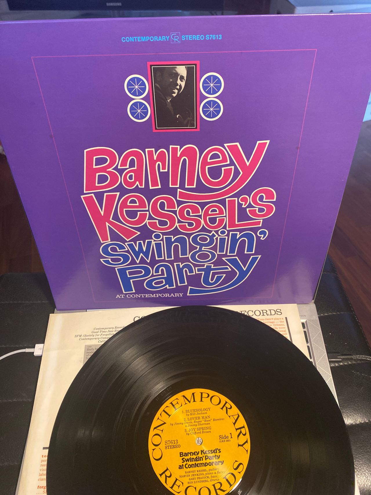 Barney Kessel ** Swingin' Party At Contemporary ** LP ** Jazz