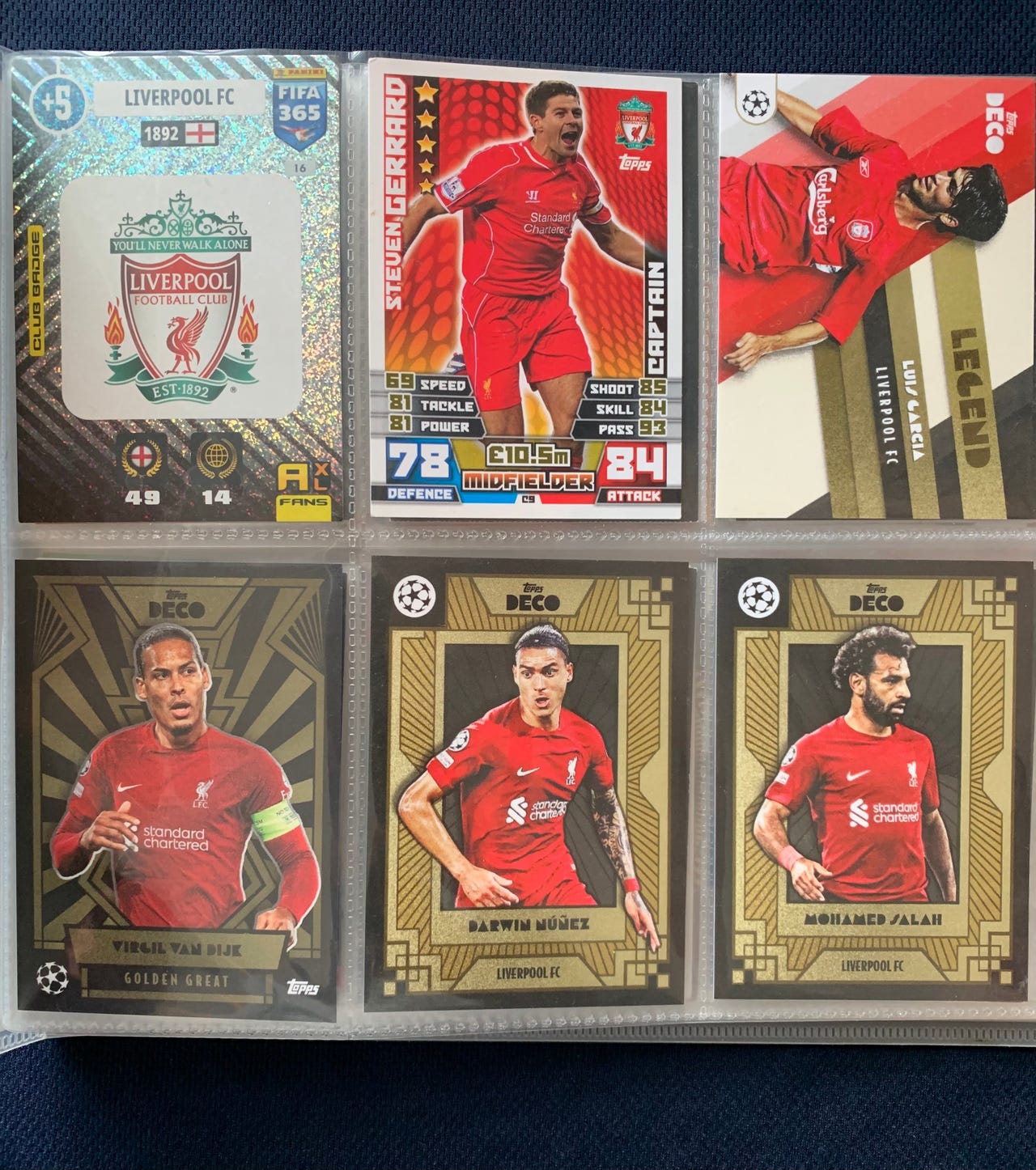 Perm full med Liverpool Fotballkort FINN