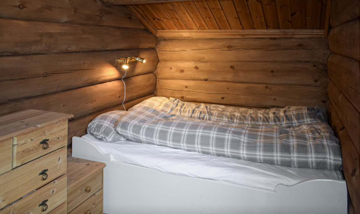 Soverom oppe dobbeltseng Galleribilde