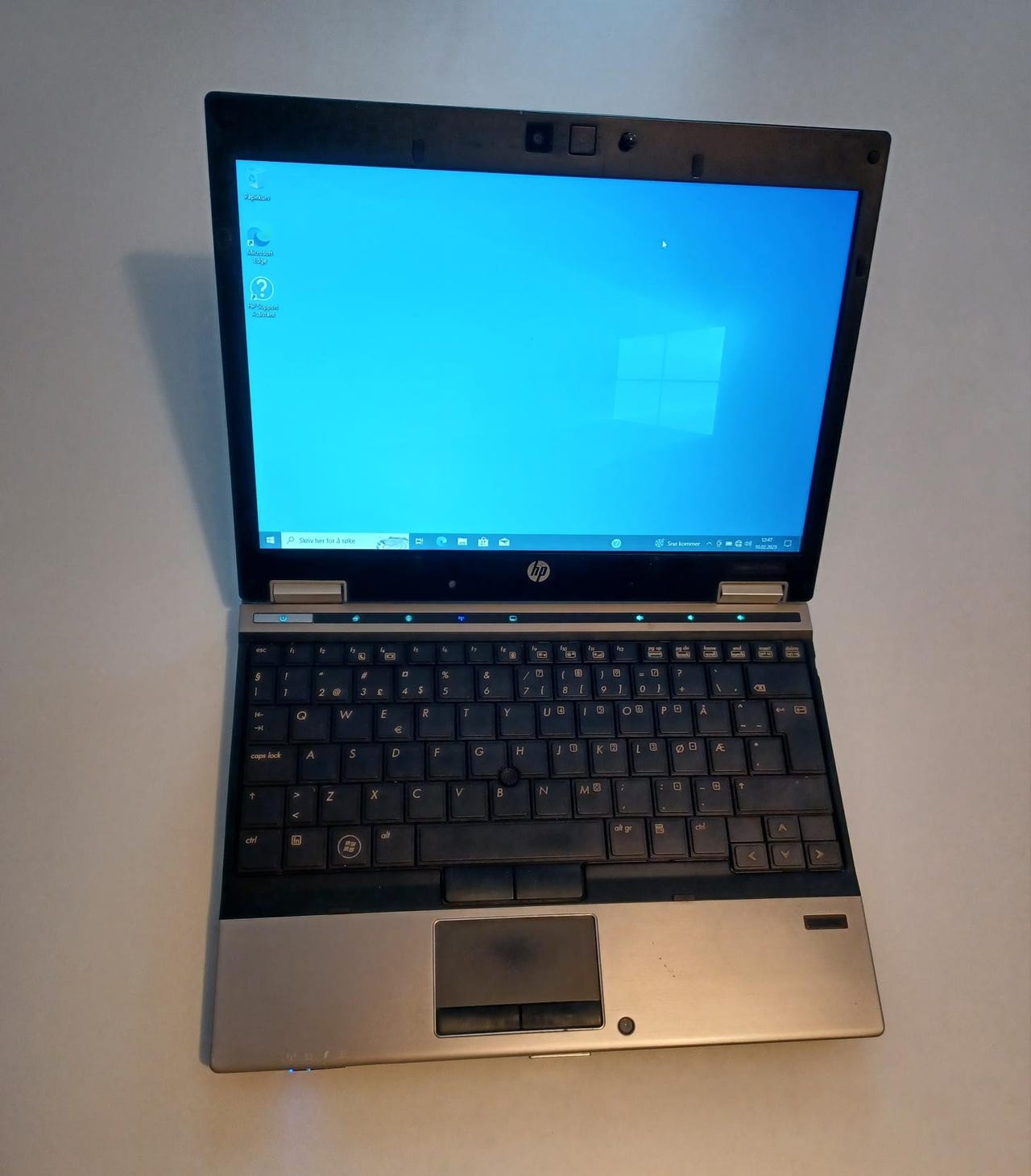 HP EliteBook 2540p 12" Liten laptop Intel i7 med 6GB minne. FINN